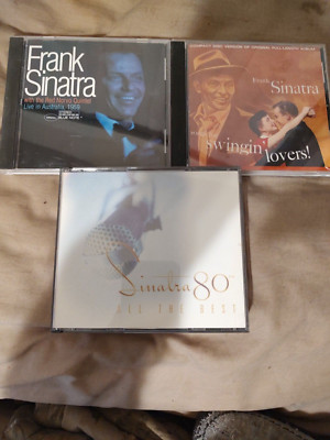 Frank Sinatra 3 Cd Lot Songs for Swingin' Lovers, Live in Australia