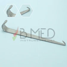 OR Grade Jackson Trachea Hook 5.75" Tracheal Tenculum ENT Retractor Tracheotomy