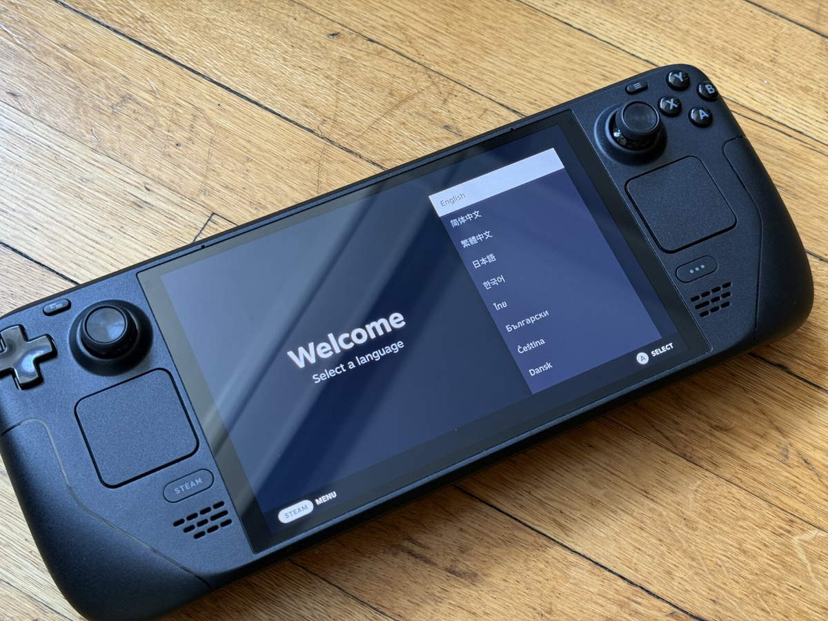 Valve Steam Deck OLED 512GB Black Handheld Console