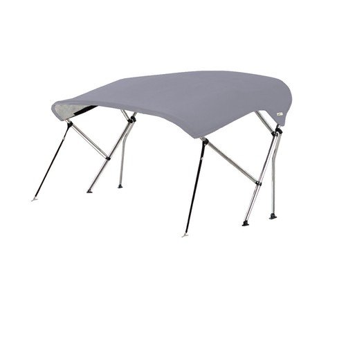 Oceansouth 3 Bow BIMINI TOP Boat Cover 4ft Long with Rear Support Poles - Picture 12 of 32