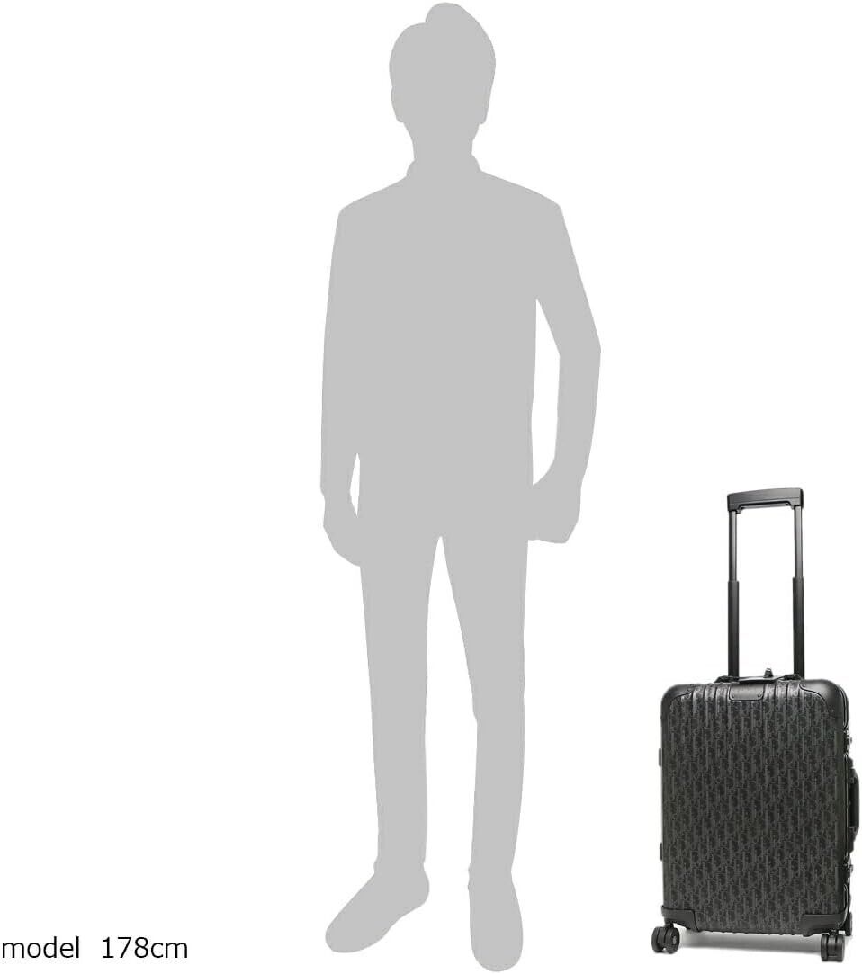 New) DIOR AND RIMOWA Carry-On Luggage -Black Dior Oblique New) DIOR AND RIMOWA Carry-On Luggage -Black Dior Oblique