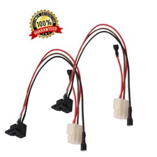 2x Ride On Car Accessory Power Charging Interface Socket 3Pin Type Interface