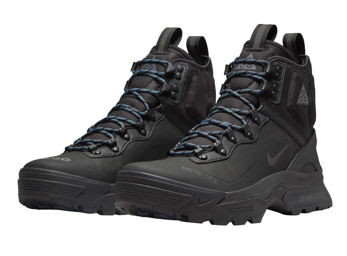 Nike Acg Zoom Gaiadome Gore-Tex Triple Black Dd2858-001 Men's Sneaker Boots