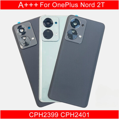 Für OnePlus Nord 2T Battery Cover Back Panel Door Rear Cover Repair Replace