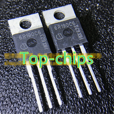 10PCS 6R190C6 IPP60R190C6 TO-220  new