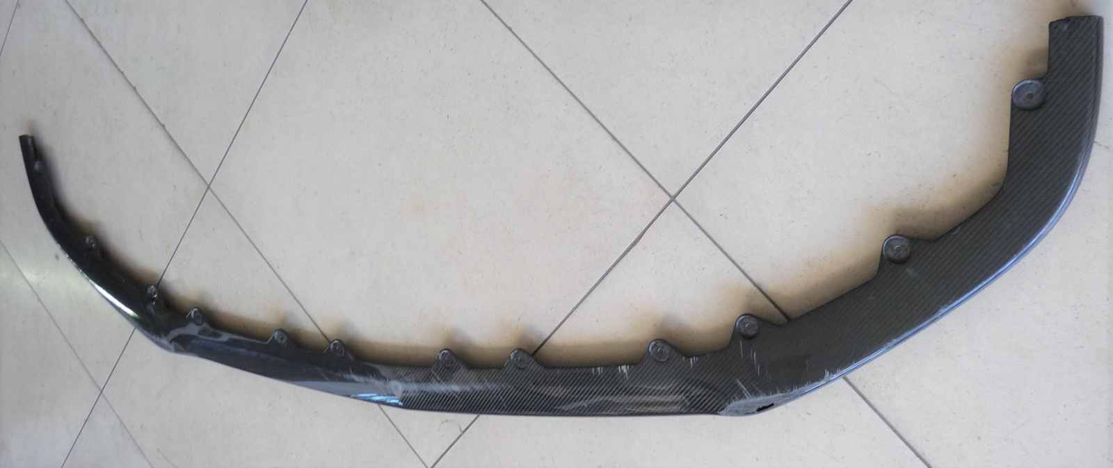 2020-2022 Bentley Continental GT front Bumper Spoiler Lip Trim 3SD071609A OEM