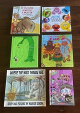 Mixed Lot 6: If You Give a Moose a Muffin; The Giving Tree, Wild Things...PB/HC