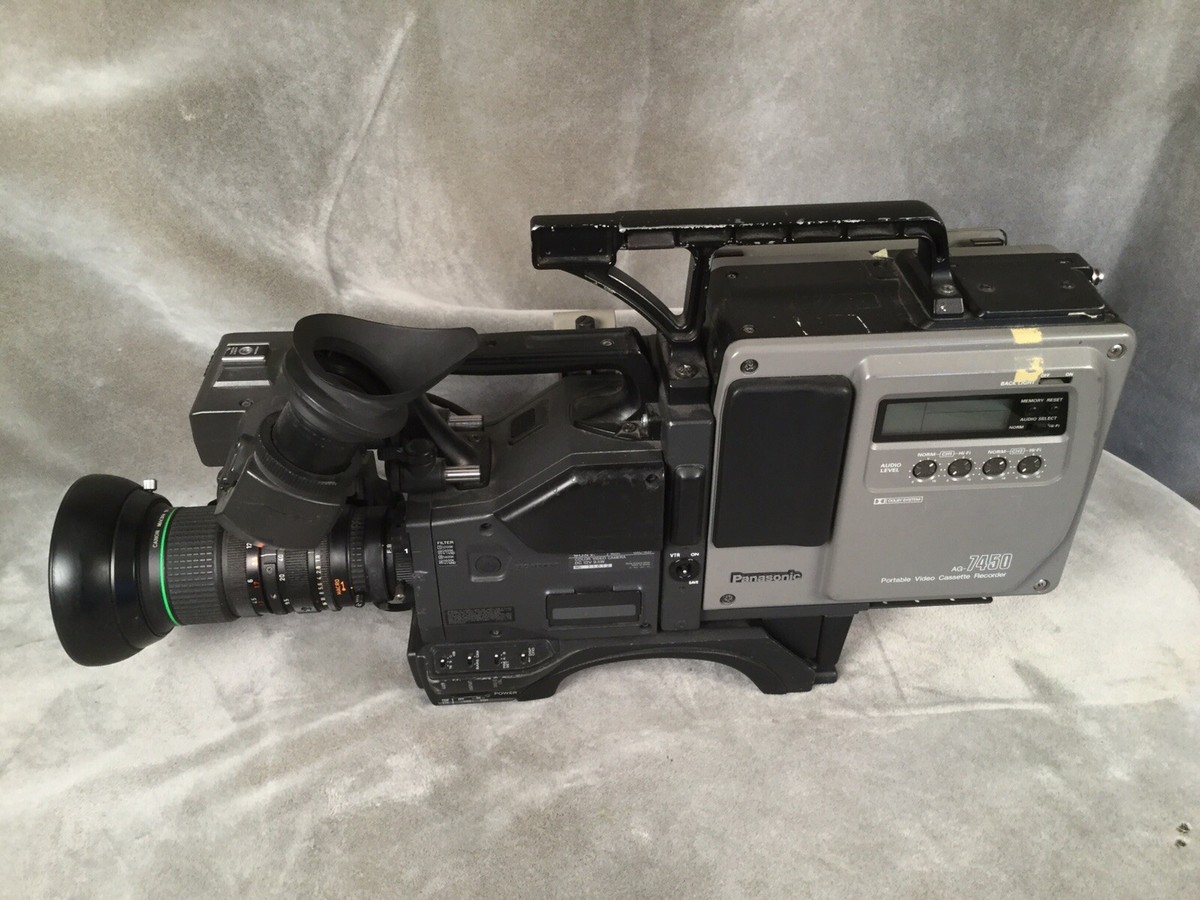 レトロ】パナソニック WV-F250 ビデオカメラ AG-7450 Panasonic