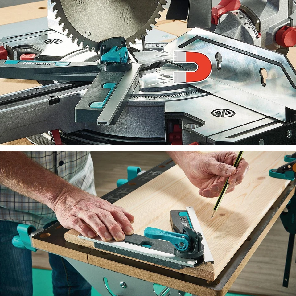 Wolfcraft Angular Bevel Gauge for Mitre Saws for Measuring & Transferring Angles - Image 3 of 4