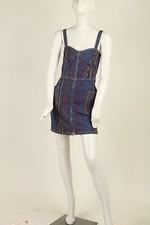 Marc By Marc Jacobs Overall Printed Denim Dress