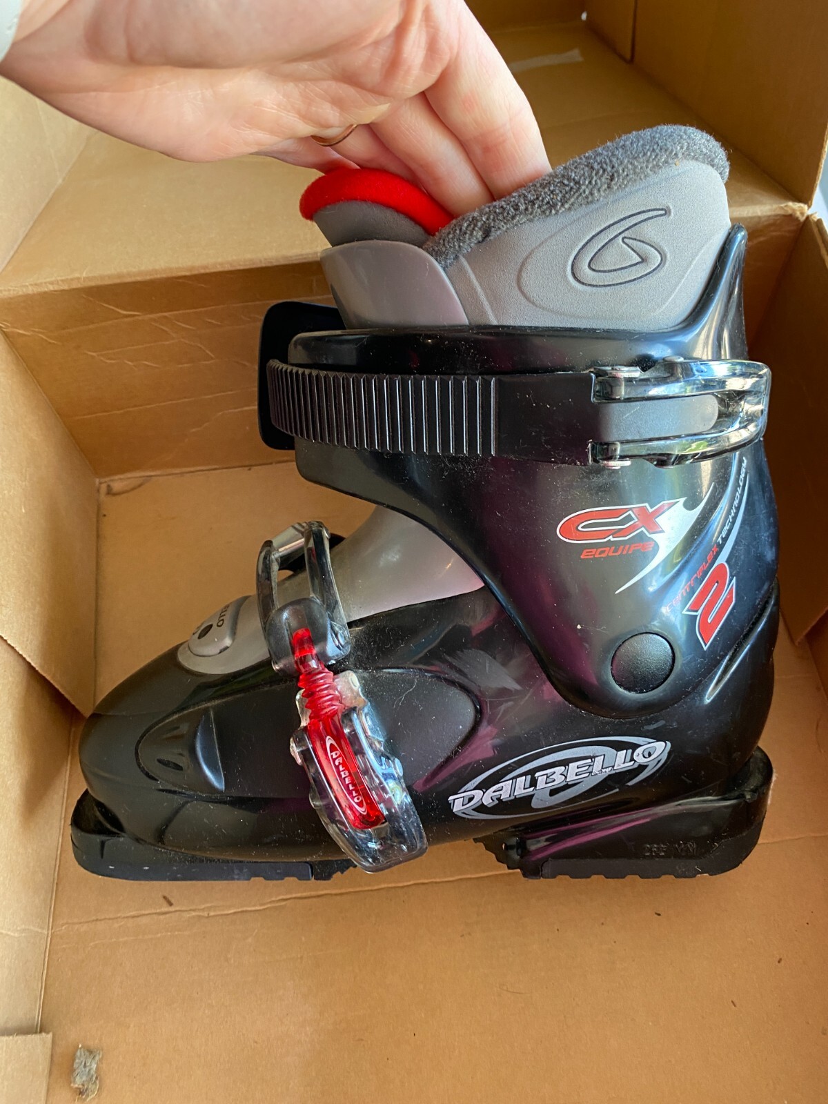 SALOMON Scarpone da sci Dalbello Italia taglia 25 US 6 6 5 usatossimo po C 2r JRlla Bo 65x2j3