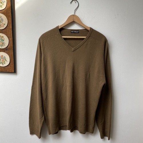 Acrylic Dark Bronze Pullover Sweater 
