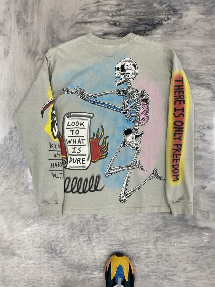Kanye West X Wes Lang Bird Long Sleeve Tee XS Yeezy | eBay Kanye West X Wes Lang Bird Long Sleeve Tee XS Yeezy | eBay