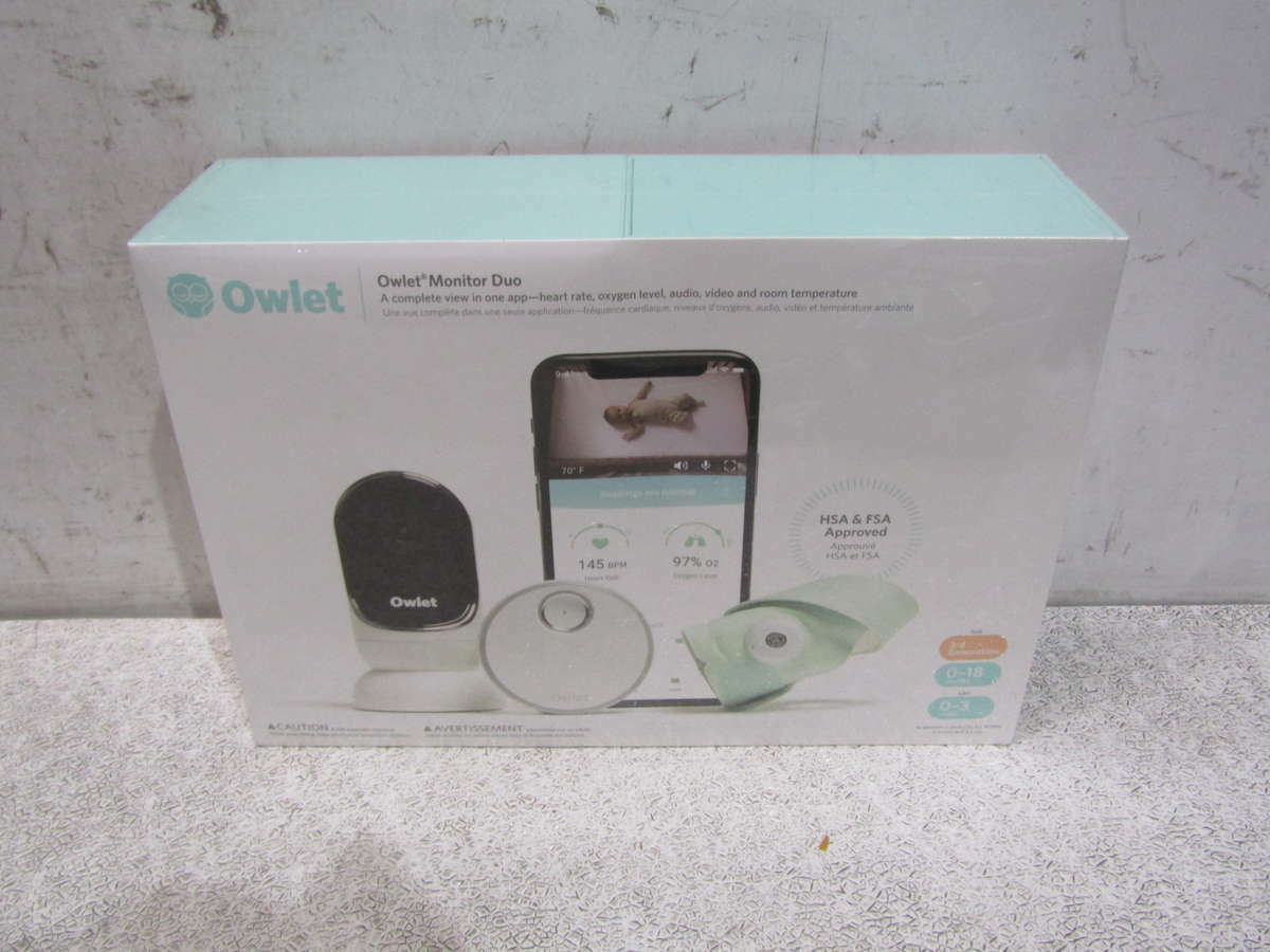 Owlet New mail order Baby Monitor Duo System Mint Superior PS03NNBBYG