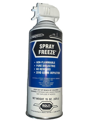 Roly Freeze Spray 15oz Can W Trigger Non flammable 50% more than most in market