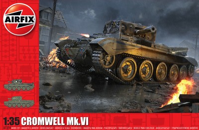 Airfix A1374 Britischer Cromwell Mk.VI Cruiser Tank WW 1:35