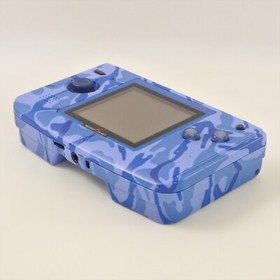 Neo Geo Pocket COLOR Console Camouflage Blue Boxed 0954070 SNK np