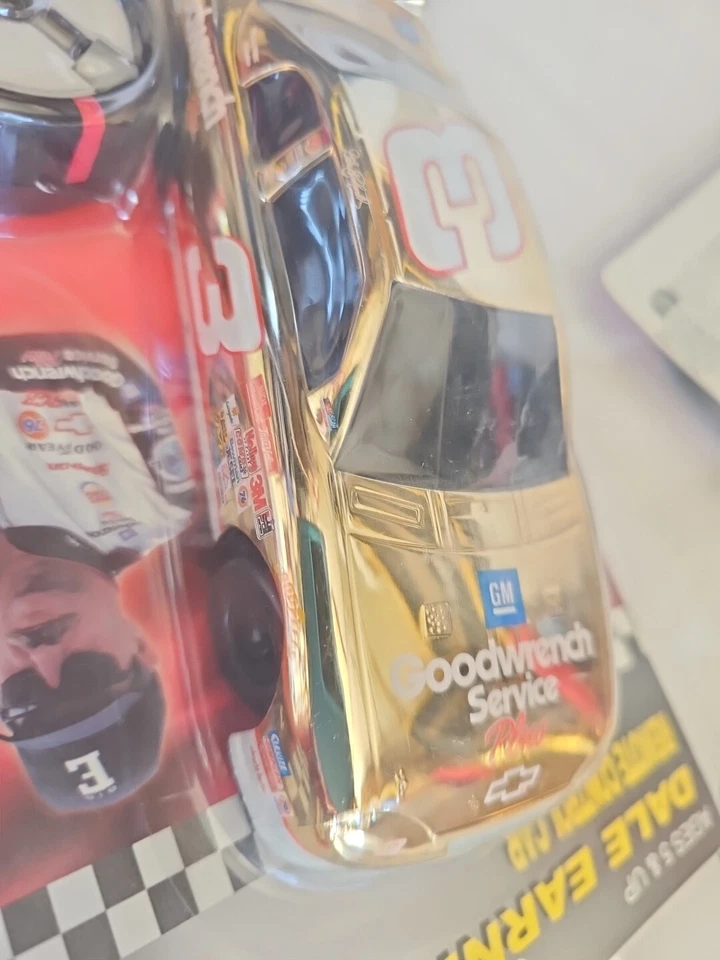 Dale Earnhardt Sr & Jr RC Control Remoto Coche Lote Columbia Sunoco Mini Dorado Nuevo Foto 4 de 4