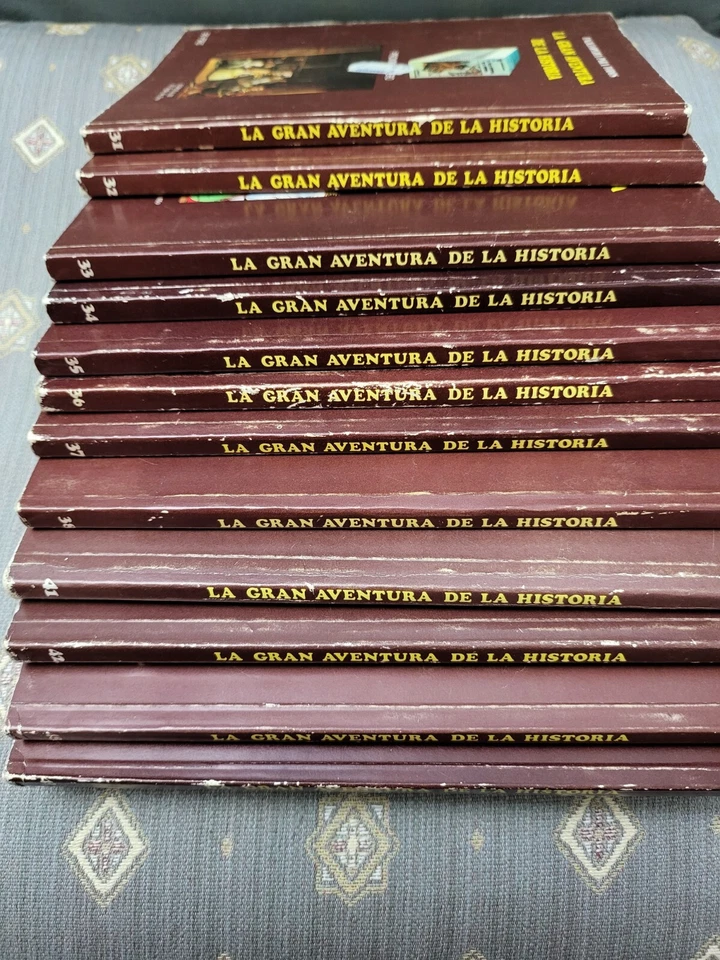 LOTE LIBROS HISTORIA TP LA GRAN AVENTURA DE LA HISTORIA ILUSTRADO 1979 - Imagen 2 de 4