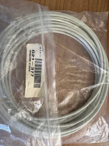 25' 14 AWG Type TGGT 250°C High Temperature Wire 600V