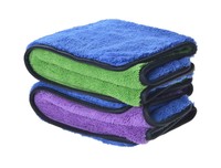 720gsm Ultra Thick Plush Microfiber Car Cleaning Towels Buffing... Free Shipping 720gsm Ultra Thick Plush Microfiber Car Cleaning Towels Buffing... Free Shipping
