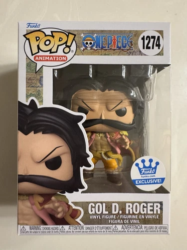 Gol D. Roger #1274 Funko Pop! One Piece Funko Shop Exclusive + Free Protector!!!