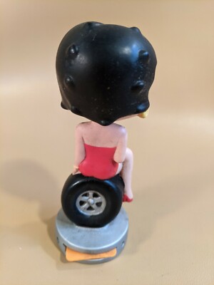 2006 Funko Wacky Wobbler Betty Boop Sitting On Tire | eBay