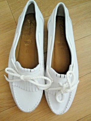 clarks deck shoes ladies