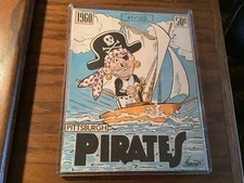 Pittsburgh Pirate 1960 Yearbook. Revised Edition, World Series.