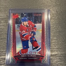 Upper Deck Series 2 Hockey 2025-26 Nick Suzuki Encore Red /199 E-179 Canadiens