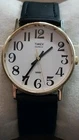 Vintage Timex Quartz Watch CR2016 A4 New Black Band New Battery