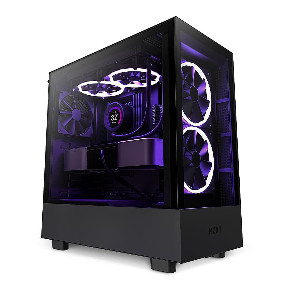 Корпус для ПК NZXT - H5 Elite ATX Mid-Tower - черный 21890₽