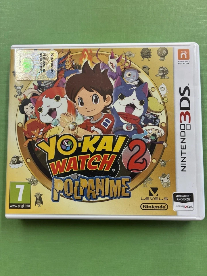 YO-KAI WATCH 2 POLPANIME - GIOCO NINTENDO 3DS PAL ITA COMPLETO, foto 1 di 4