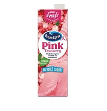 Ocean Spray No Added Sugar Pink Cranberry Juice Drink 1 Litre Fast Postage