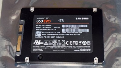 Samsung 860 EVO Series  1TB 2.5'' SATA SSD Solid State Drive - MZ-76E1T0