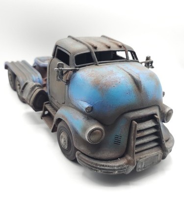 Custom Fallout Semi Truck 1/18 scale 3D Printed The Wand Company Scale