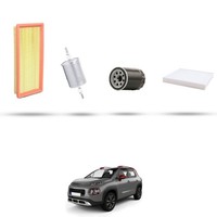 Hoffcar Wartungskit - 4 Filter Kompatibel Mit Citroen C3 Aircross 1.2 Puretec