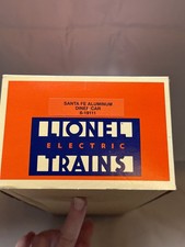 Santa Fe Diner Car Lionel 6-19111 Aluminum O Gauge Passenger Train