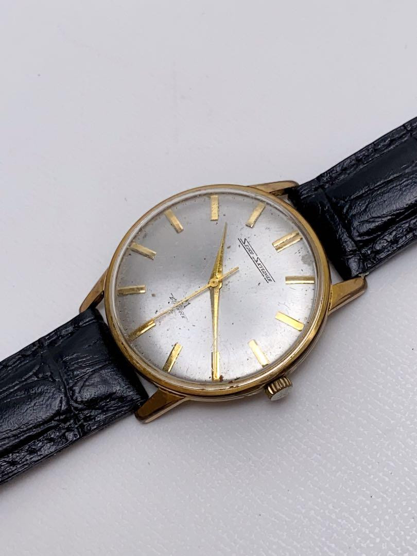 Seiko SKYLINER J15006 Hand-Winding 21 Jewels Vintage Watch