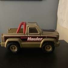 Vintage 1981 Buddy L Mighty Hauler Gold Pickup Truck Toy 4x4