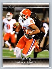 Jordan Leggett 41 2017 Leaf Draft Clemson Tigers Card