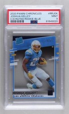 2020 Chronicles Clearly Donruss Rated Rookie Blue 24/99 Joshua Kelley PSA 9 08rj