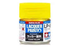 Tamiya Lacquer LP-69 Clear Yellow Paint Jar 82169