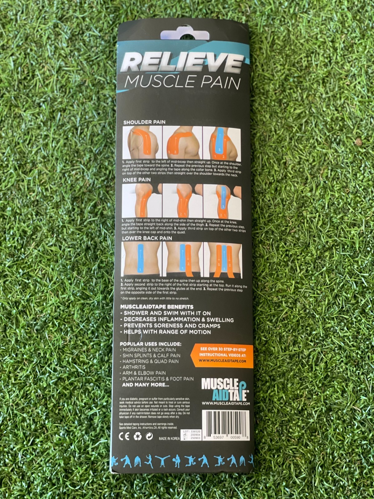 Muscle Aid Strips-Beige