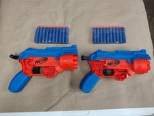 Pair Of NERF Hasbro Alpha Strike Boa Rc-6 Track Dart Blasters