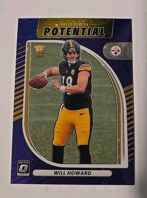 2025 Optic Will Howard FOTL Purple Stars Hidden Potential /25