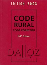 Code rural - Code forestier, Dalloz-Sirey