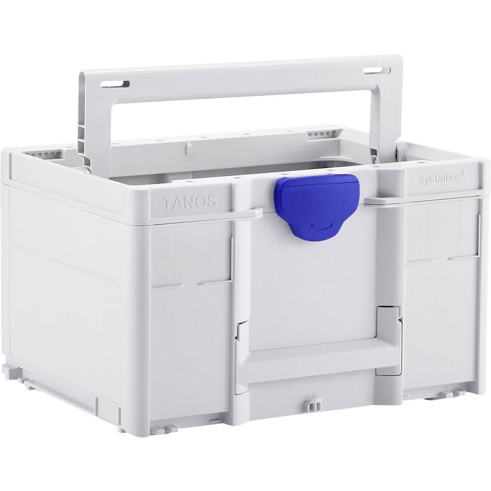Caisse de transport Tanos 83000013 en ABS gris robuste de 296x396x230 mm