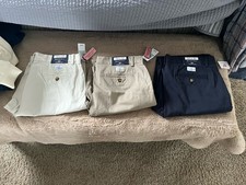 Pantalones rompedores Vineyard Vines para hombre porcelana tostada, piedra, azul marino 34x32