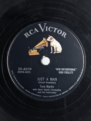 Tony Martin - 78 RPM Victor - Just A Man / Do, Do, Do  - R6C